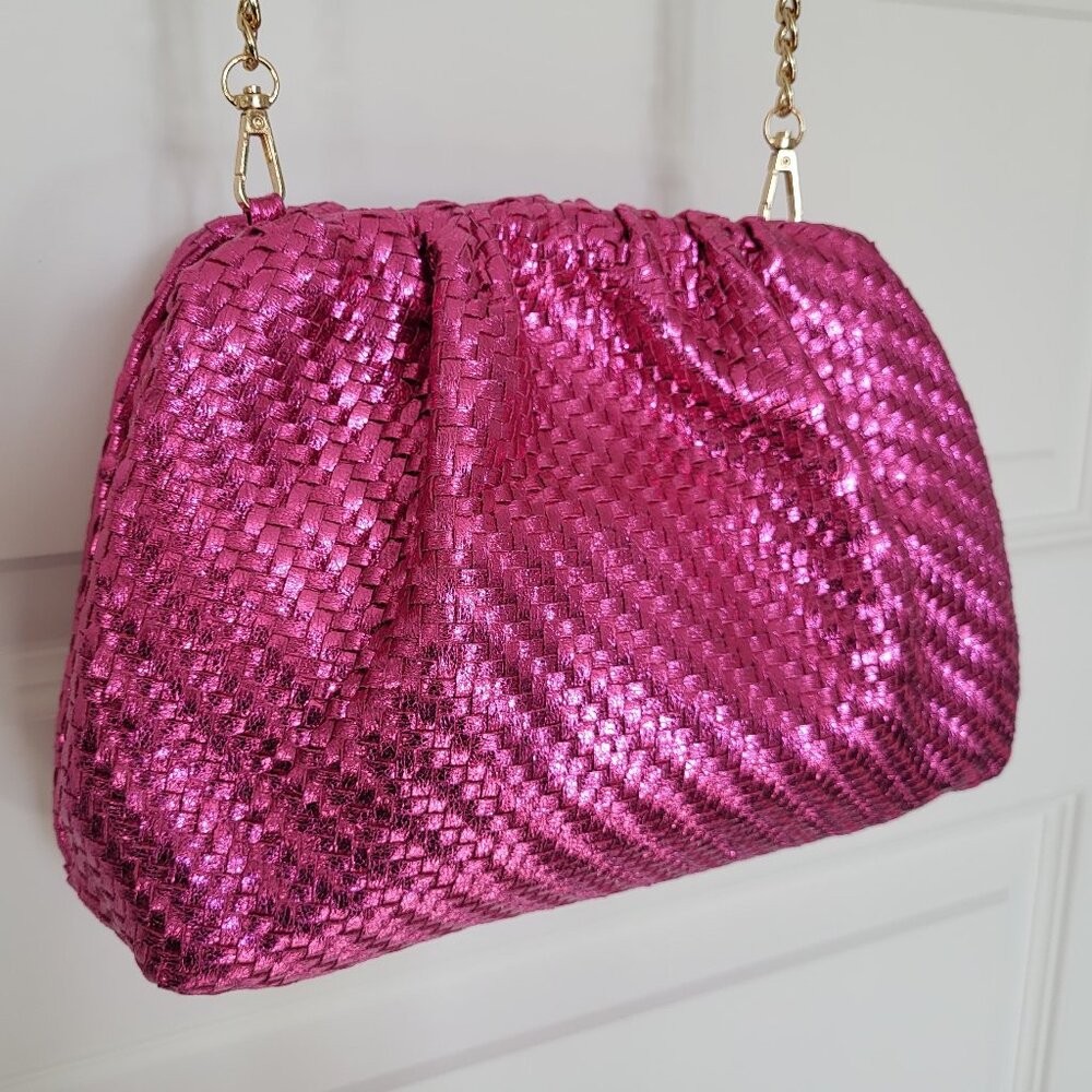 Pink/Rose Sequined Anthropologie Bag